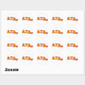 Dus ze gaan... ROCK WHITE Intils Stickers (Vel)