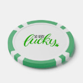 Dus zeer gelukkige poker chip (Enkel)