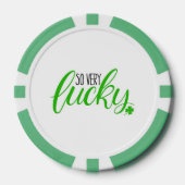 Dus zeer gelukkige poker chip (Voorkant)