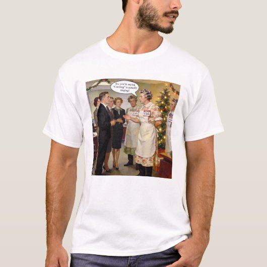 Dus, zeg je dat “Kerstliedjes zingen” eigenlijk zi T-shirt (Voorkant)