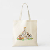 Dus zo lang Dachshund en de Top Dog Beagle Tote Bag (Achterkant)
