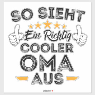 Dus Zo Ziet Een Echt Coole Opa Eruit Leuke Opa Sticker