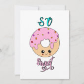 Dus zoete donuts 2 juni Jelly Nationale Donut Dag Bedankkaart (Voorkant)