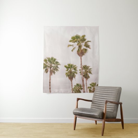 Dushi Palm Trees #1 #tropical #wall #art Wandkleed (In situ)