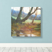 Dusk 1999 canvas afdruk (Insitu (Houten vloer))