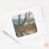 Dusk 1999 vierkante sticker (Envelop)