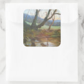 Dusk 1999 vierkante sticker (Tas)