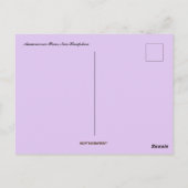 Dusk aan de Ammonosu rivier New Hampshire Briefkaart (Achterkant)