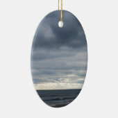 Dusk aan het strand keramisch ornament (Rechts)