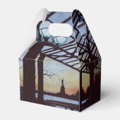 Dusk at Freedom's Birthplace, Ellis Island Bedankdoosjes (Achterkant)