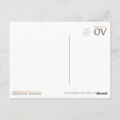 Dusk at Ganghaur Ghat, Udaipur, Rajasthan, India Briefkaart (Achterkant)