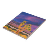 Dusk bij Joshua Tree Tegeltje (Zijkant)