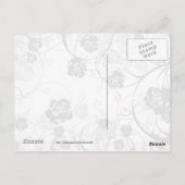 Dusk Blue Briefkaart (Achterkant)
