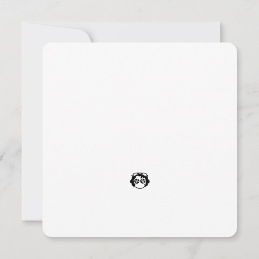 Dusk Bunnies Customizable Kaart (Achterkant)