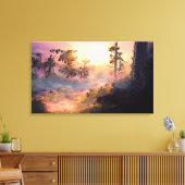 Dusk Canvas Afdruk (Insitu (Woonkamer))