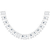 Dusk Confetti Waterverf Stippen Bunting Flag Vlaggetjes (Alle)