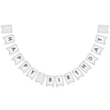 Dusk Confetti Waterverf Stippen Bunting Flag