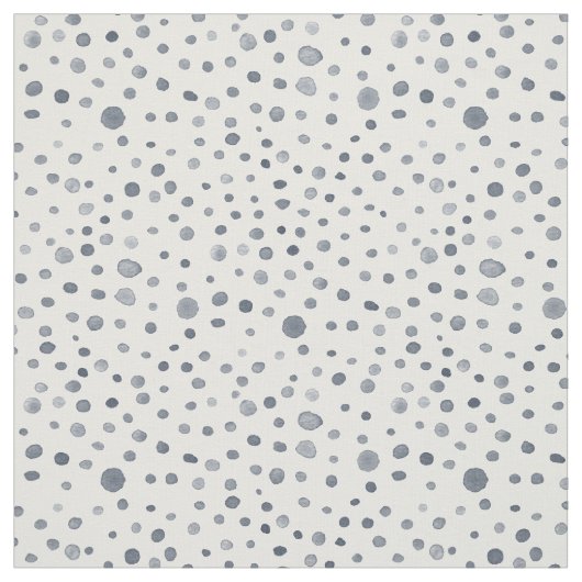 Dusk Confetti Waterverf Stippen Stof (Swatch)