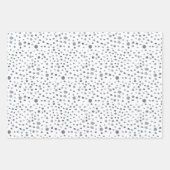 Dusk Confetti Waterverf Stippen Wrapping Paper (Voorkant 2)
