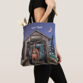 Dusk Covered Bridge  Tote Bag (Dichtbij)