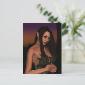 Dusk Elf Briefkaart (Staand voorkant)