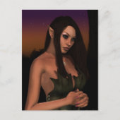 Dusk Elf Briefkaart (Voorkant)