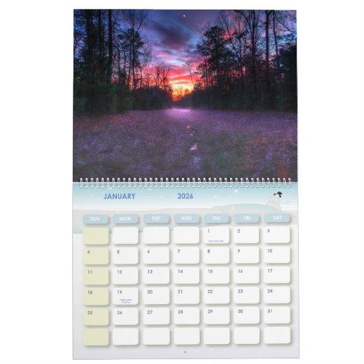 Dusk en Dawn, Volume 2 Wall Calendar Kalender (Jan 2026)