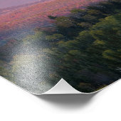 Dusk en Mount Washington in New Hampshire's Foto Afdruk (Hoek)