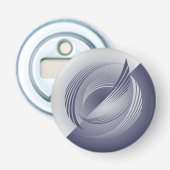 Dusk feathers button flesopener (Voorkant)