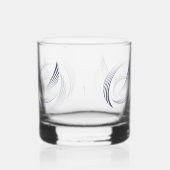 Dusk feathers whisky glas (Rechts)