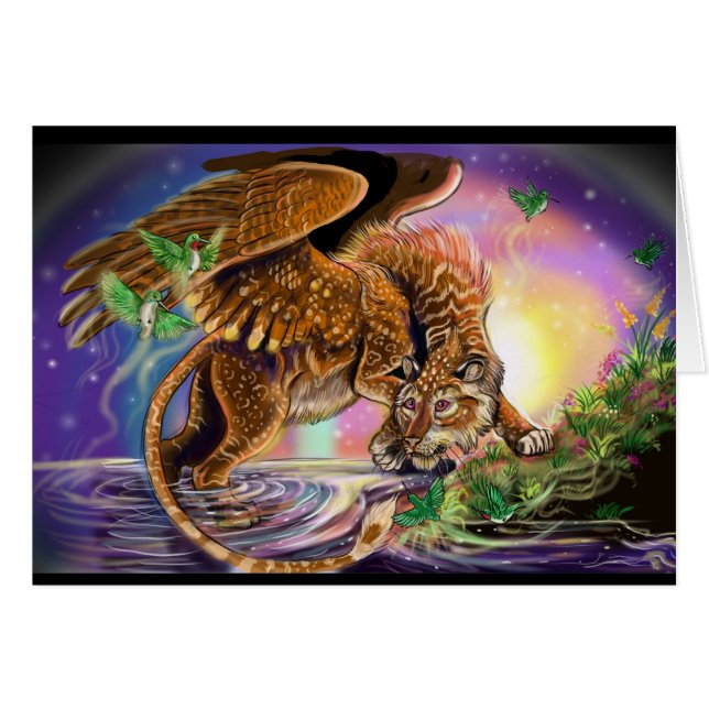 Dusk Hunter Flying Cat (Voorkant Horizontaal)