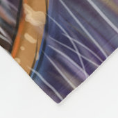 Dusk Hunter Flying Cat Fleece Deken (Hoek)