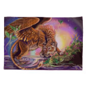 Dusk Hunter Flying Cat Kussensloop (Achterkant)