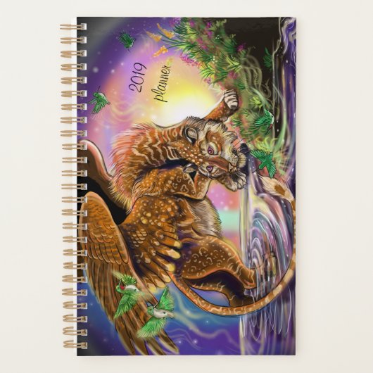 Dusk Hunter Flying Cat Planner (Voorkant)