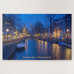 Dusk in Amsterdam Legpuzzel