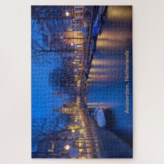 Dusk in Amsterdam Legpuzzel (Verticaal)
