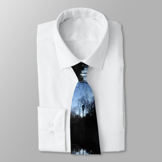 Dusk in Central Park, NYC Stropdas (Gebonden)