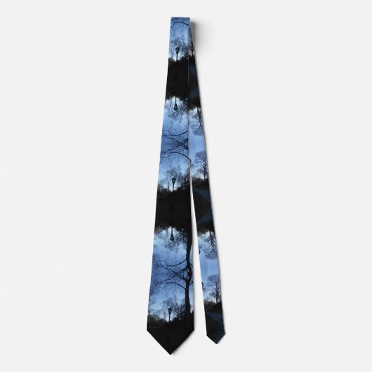 Dusk in Central Park, NYC Stropdas (Voorkant)