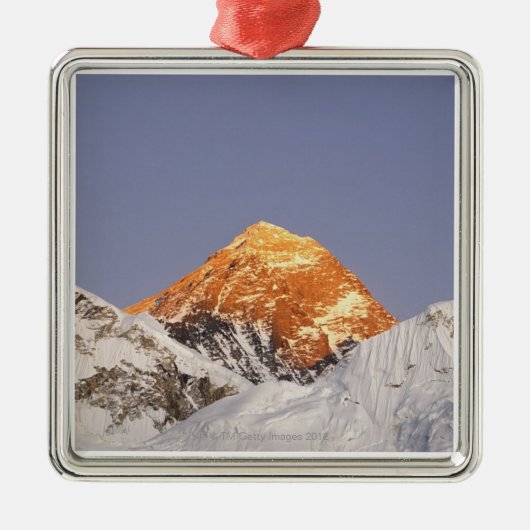 Dusk in Mount Everest, Nepal Metalen Ornament (Voorkant)