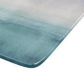 Dusk op de baai - Waterverf Snijplank (Hoek)