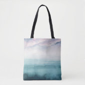 Dusk op de baai - Waterverf Tote Bag (Voorkant)