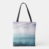 Dusk op de baai - Waterverf Tote Bag (Achterkant)