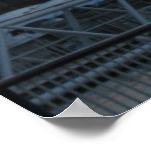 Dusk op de Theems Poster (Hoek)