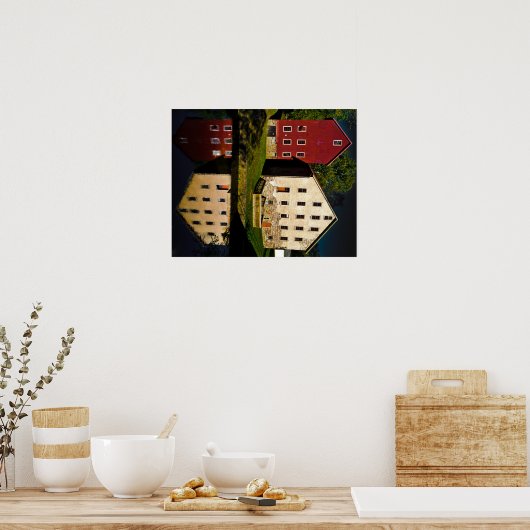 Dusk op het Kanaal Poster (Keuken)