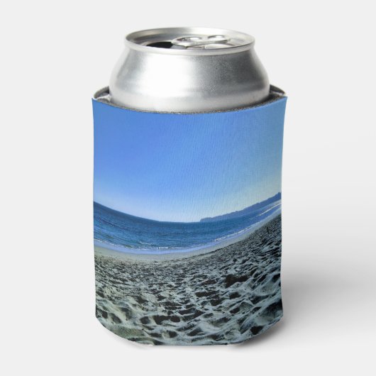 Dusk op Malibu Beach Blikjeskoeler (Blikje Voorkant)