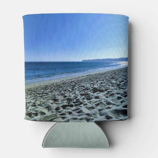 Dusk op Malibu Beach Blikjeskoeler (Achterkant)