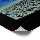 Dusk op Malibu Beach Inspirerend Quote Poster (Hoek)