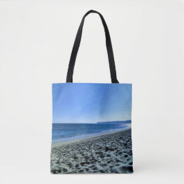 Dusk op Malibu Beach Tote Bag