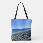 Dusk op Malibu Beach Tote Bag (Achterkant)