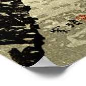 Dusk op Minakami Kasamatsu Shiro 1958 Poster (Hoek)